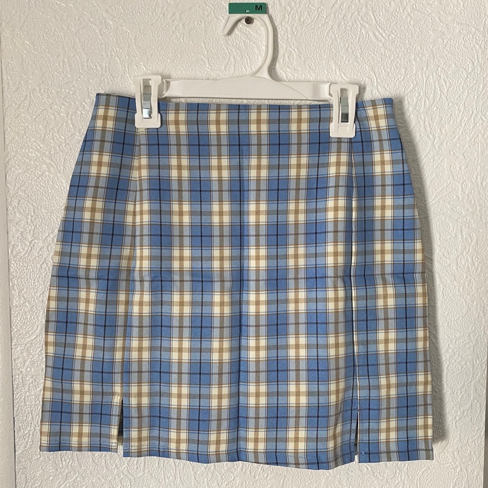 Plaid Skort